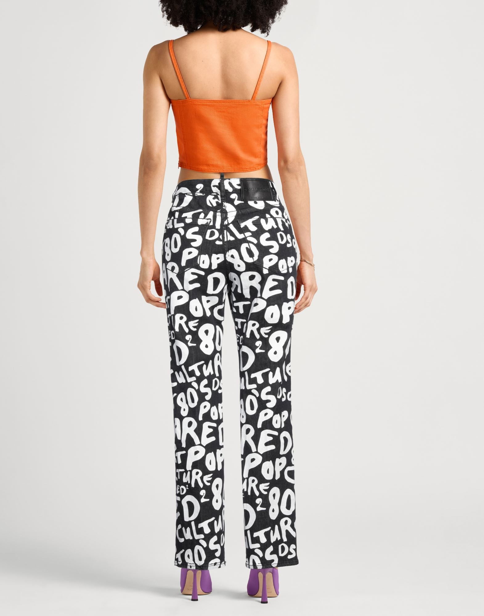 Black Women's Denim Pants - 3