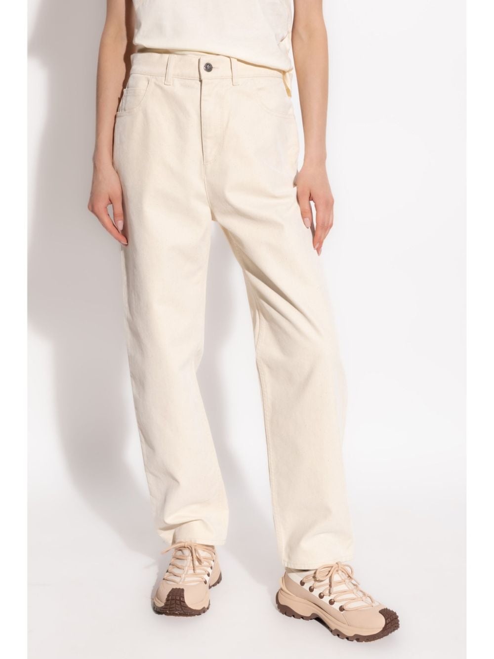tapered leg jeans - 3