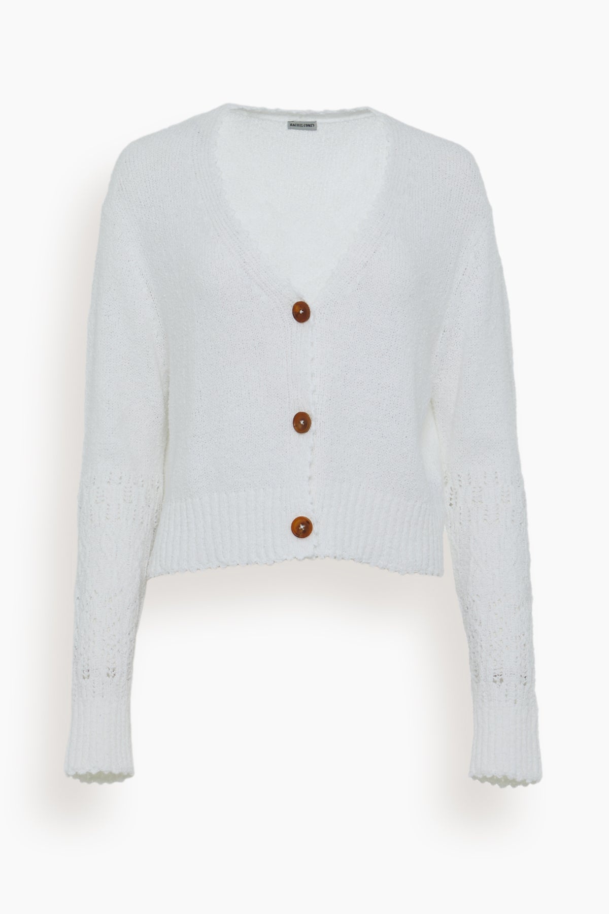 Olia Cardigan in White - 1