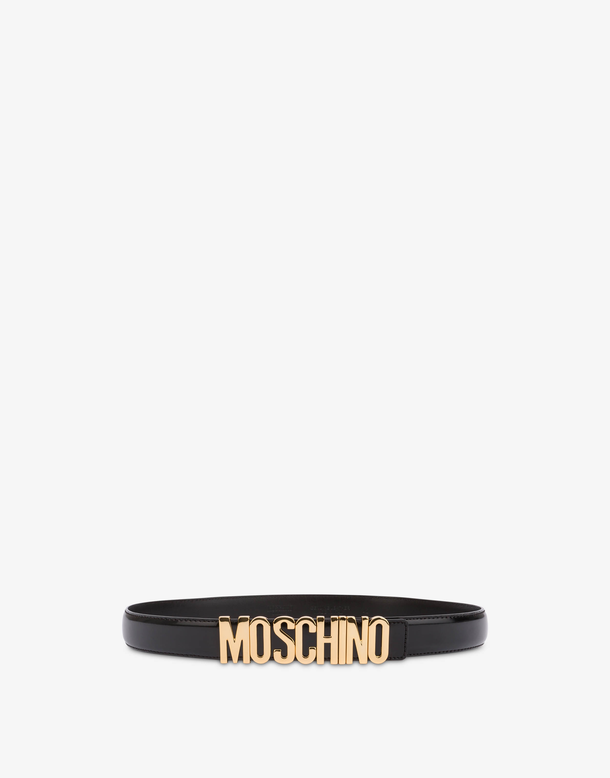 LEATHER BELT WITH LOGO - 3