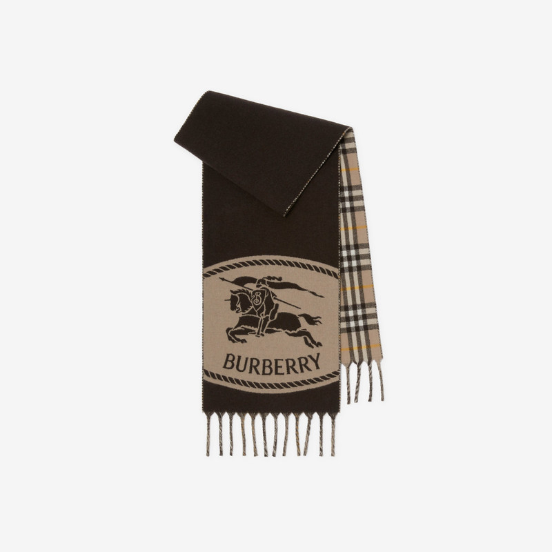 Reversible Knight Stamp Scarf 1