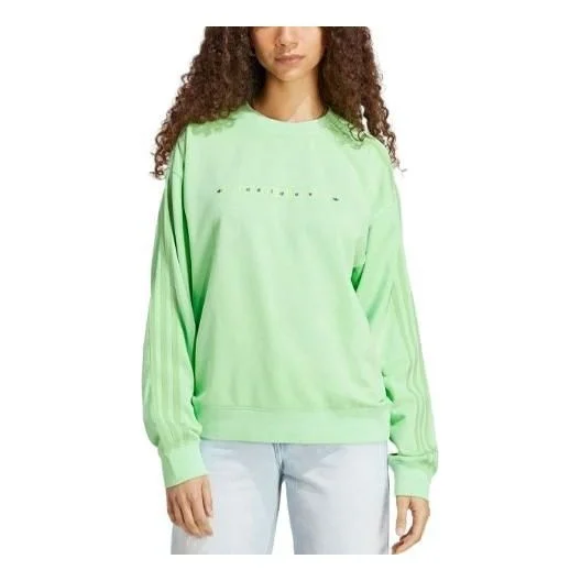 (WMNS) adidas Originals Sweatshirt 'Green' IP7132 - 1