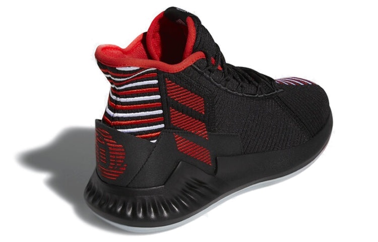 adidas Derrick Rose 9 GEEK UP 'Black White Red' EE6846 - 4