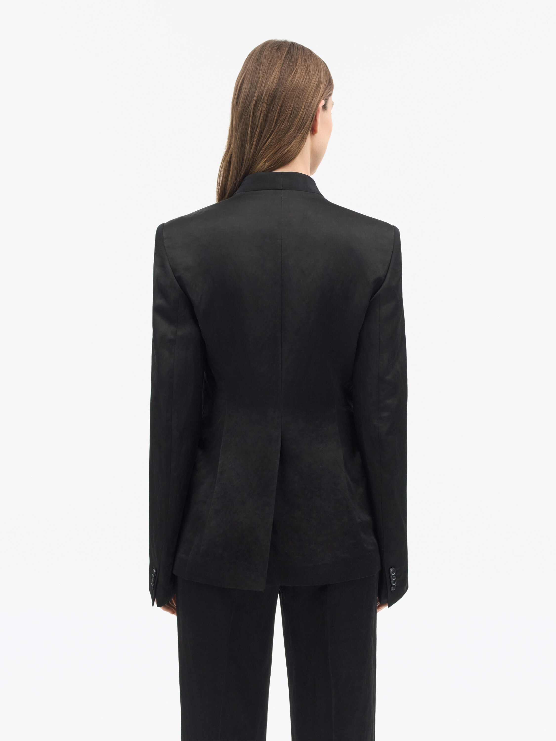 Ayla Collarless Blazer - 4