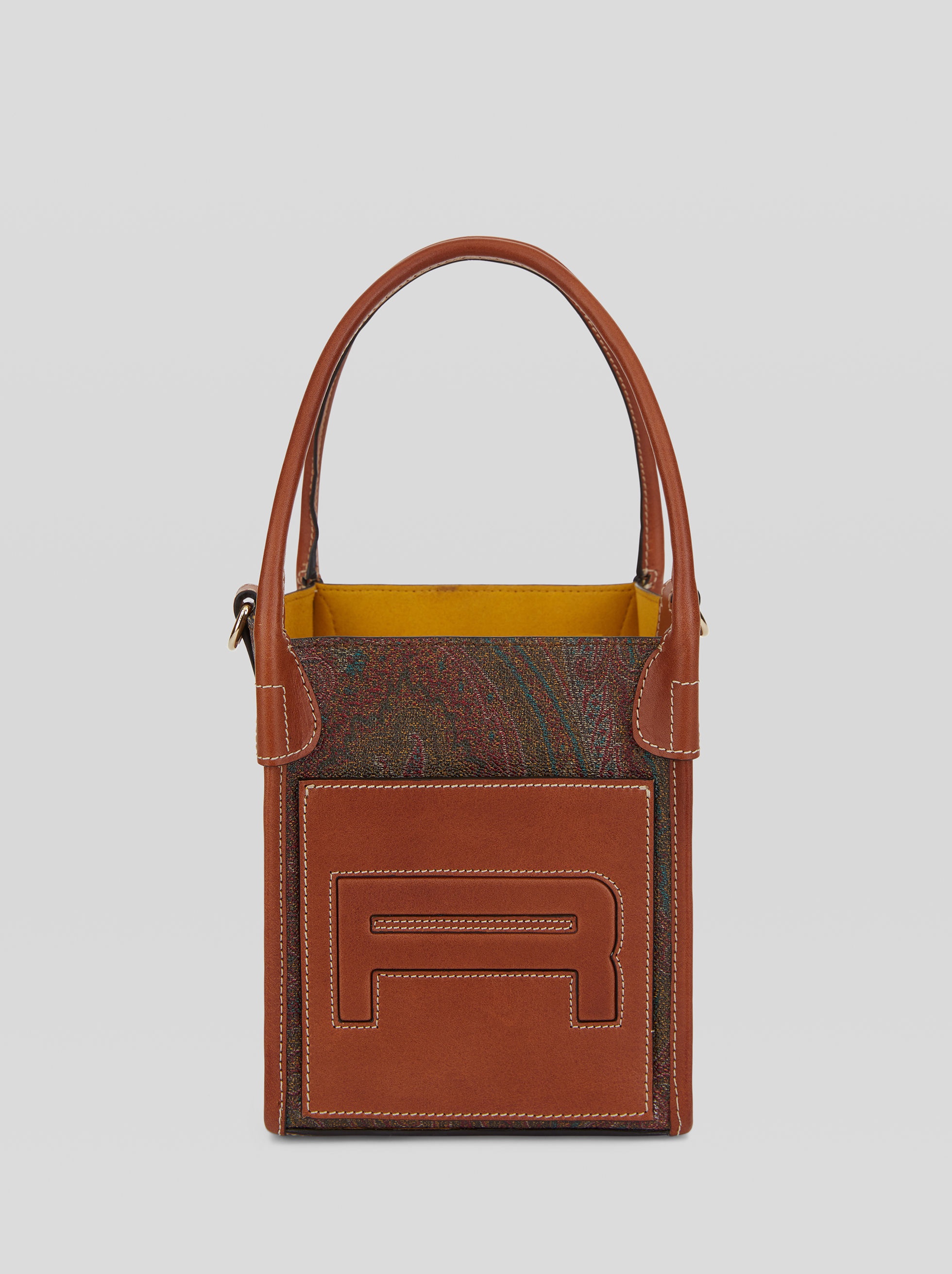 PAISLEY CUBE HANDBAG - 3