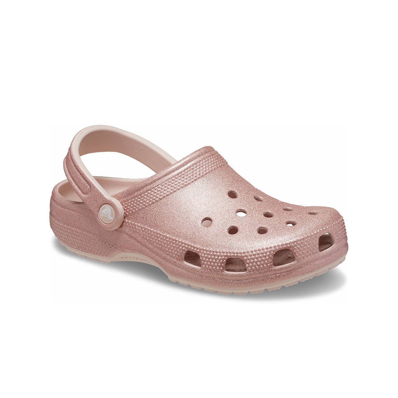 (WMNS) Crocs Classic Glitter Clogs 'Pink' 205942-6WV - 3