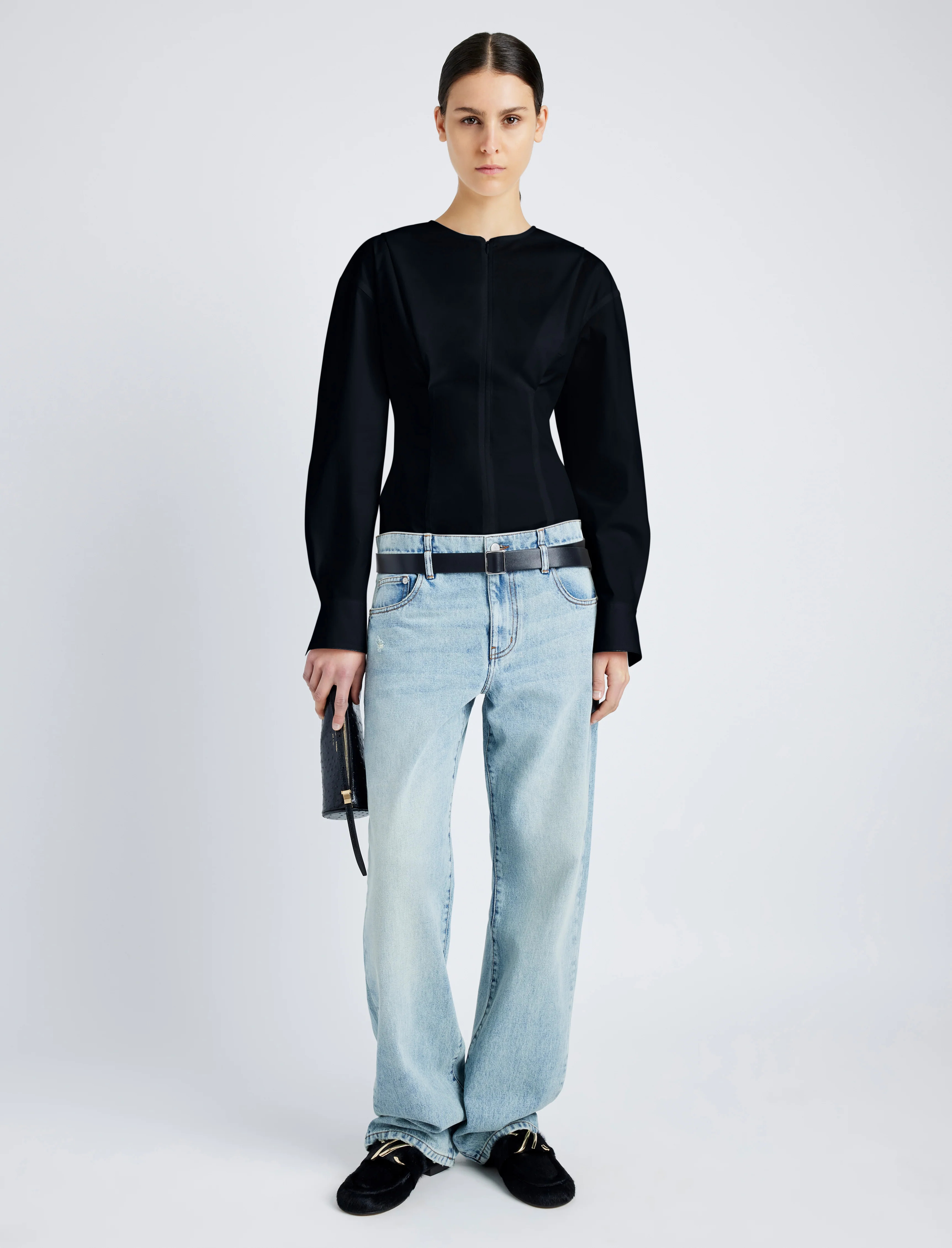 Ivonne Top in Eco Poplin - 3