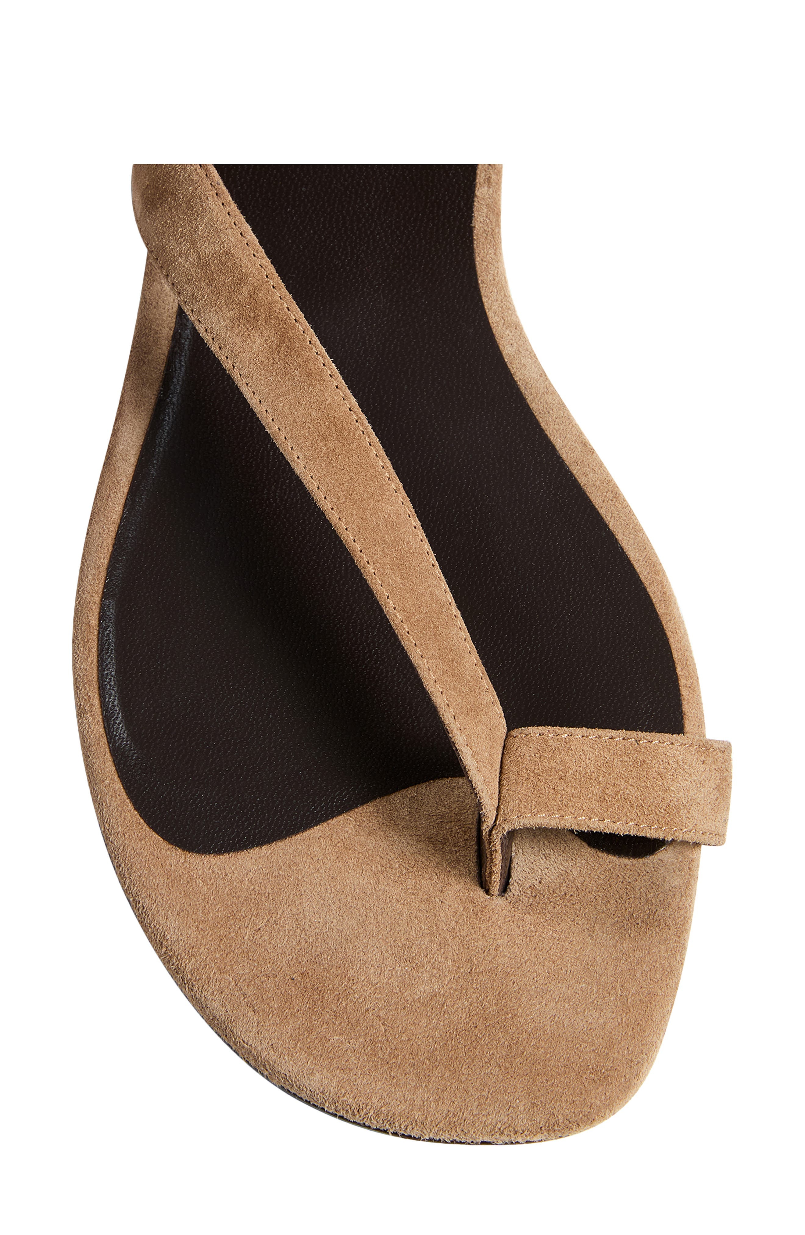Khaite Aimee Ankle Strap Sandal in 461 Taupe at Nordstrom - 3