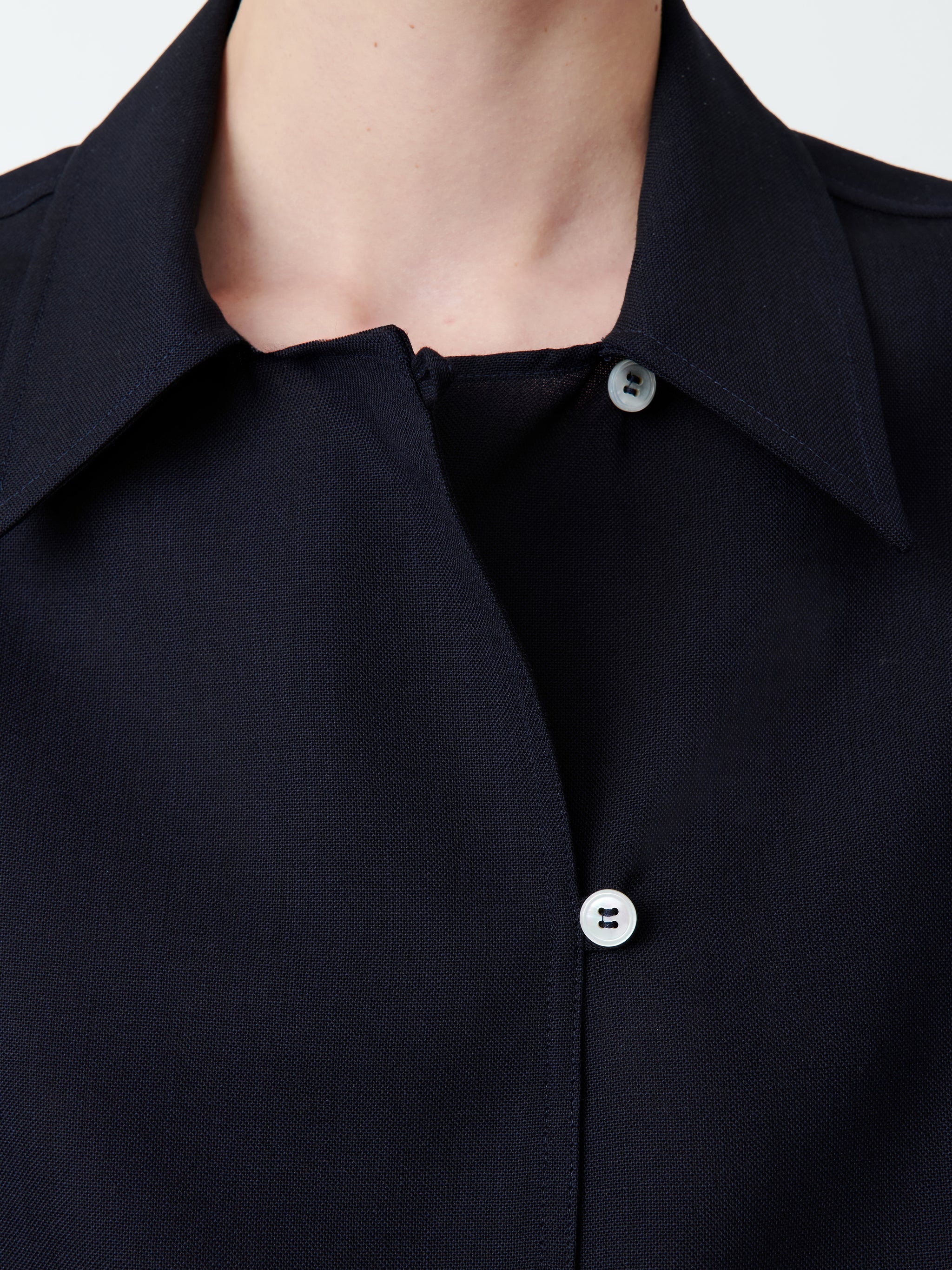Wilton Tropical Wool Shirt - 6