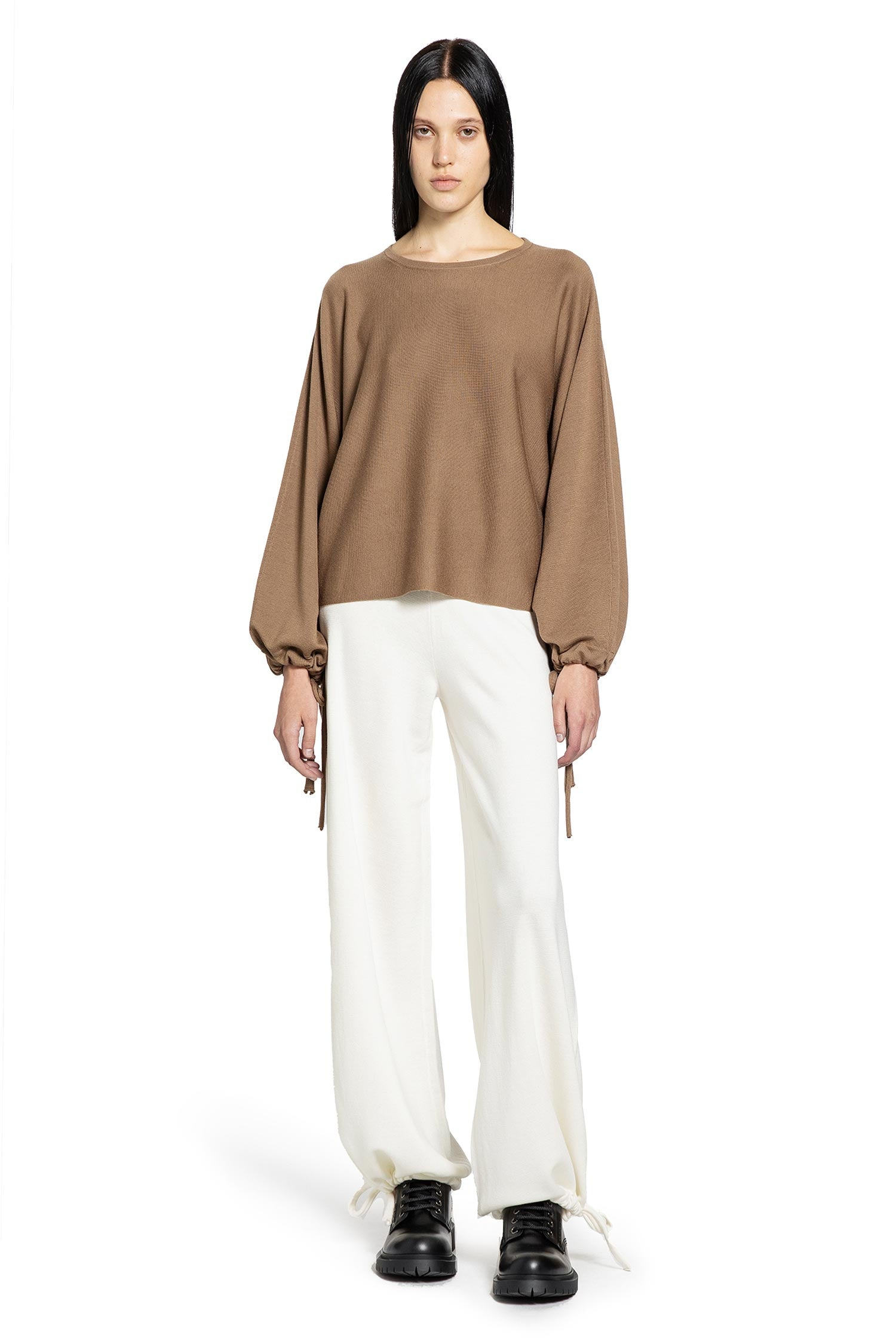 Fine Wool Yarn Sweater - 4