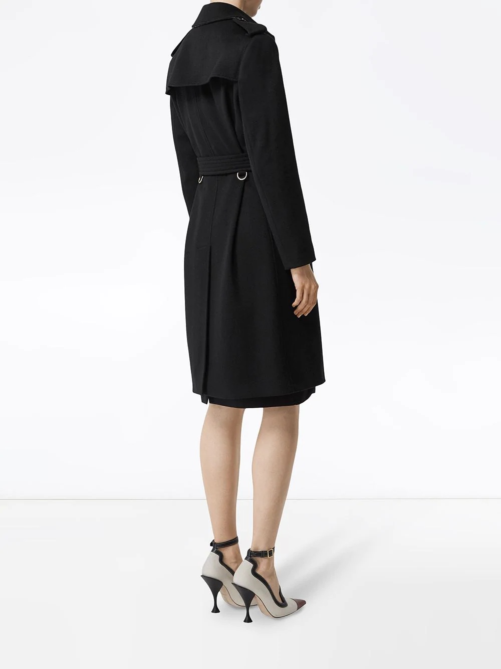 cashmere trench coat - 4