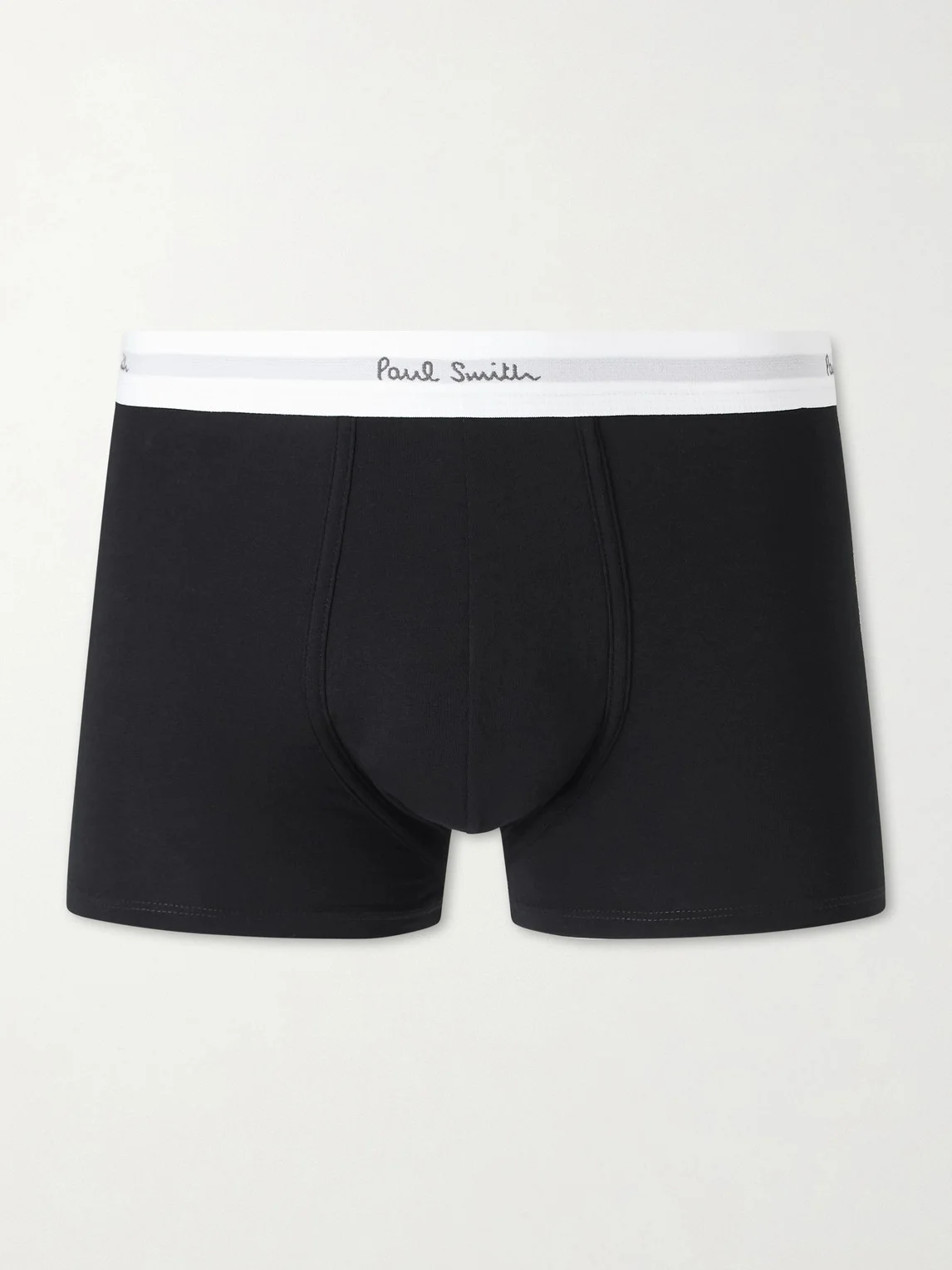 Seven-Pack Stretch Organic Cotton-Jersey Boxer Briefs - 1