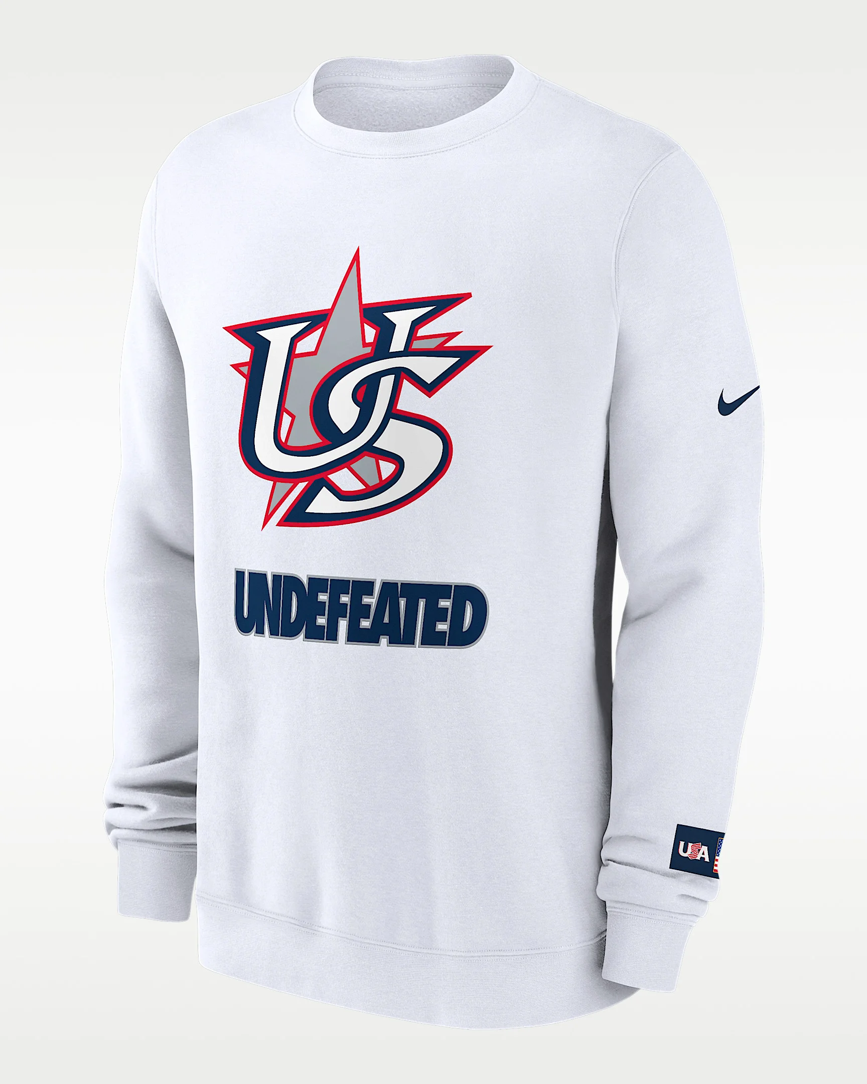 USA Baseball 2026 World Baseball Classic Complex Undefeated Men's Nike Pullover Crew - 1