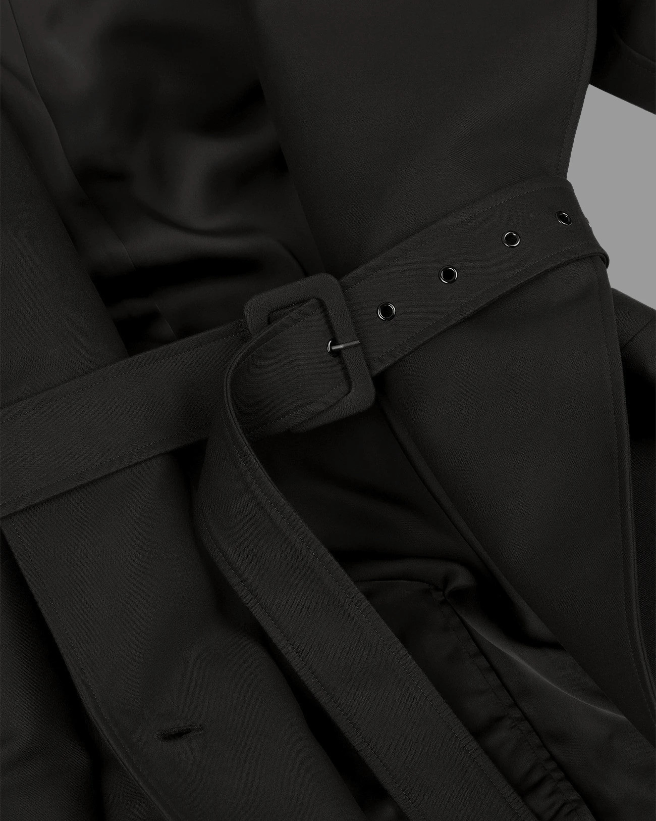 MINI SCARFCOAT BLACK - 6