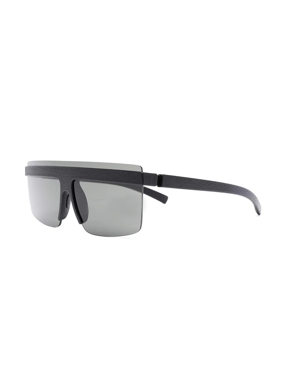 tinted oversize-frame sunglasses - 2