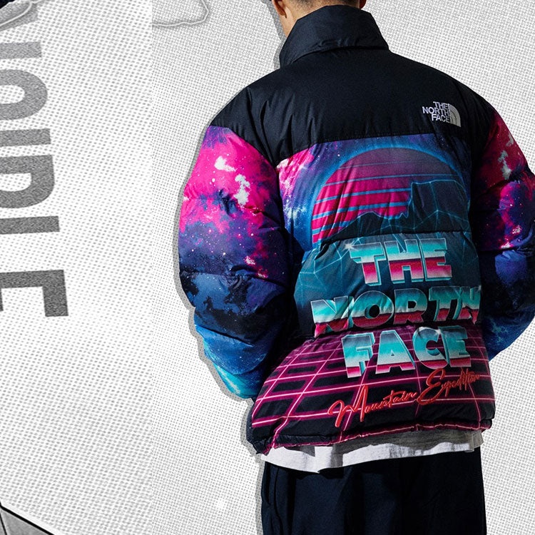 THE NORTH FACE X Invincible 2021 Down Jacket 'Multicolor' NF0A7QVS-YE1 - 4