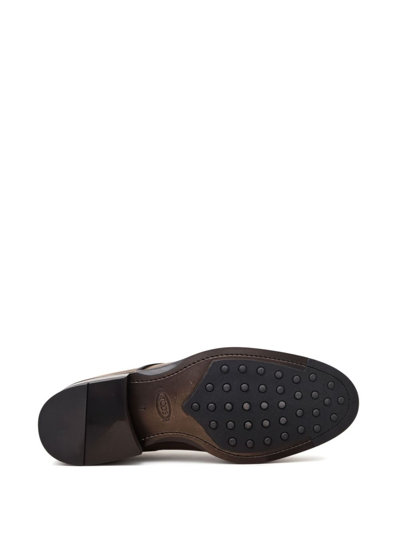 lace-up leather derby shoes 4