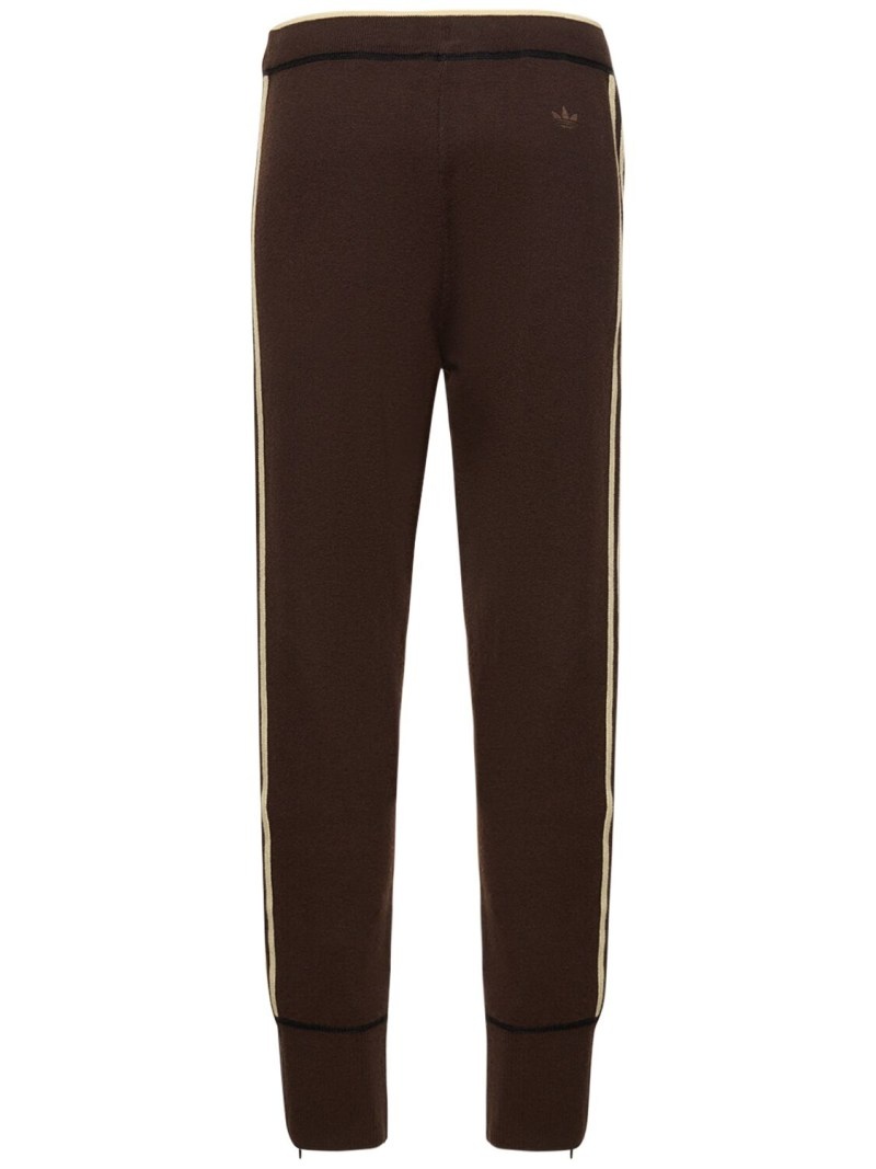 Wales Bonner wool blend knit pants - 5