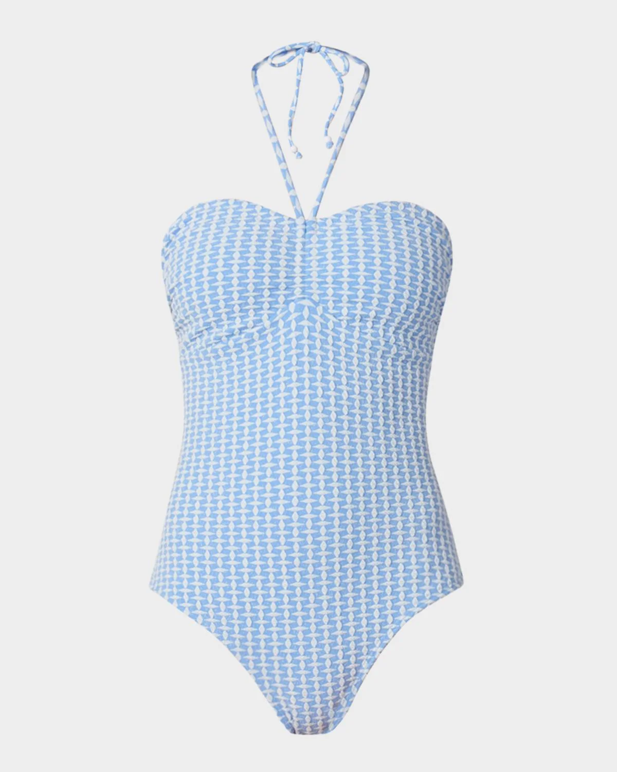 Cinched One-Piece Swimsuit - 1