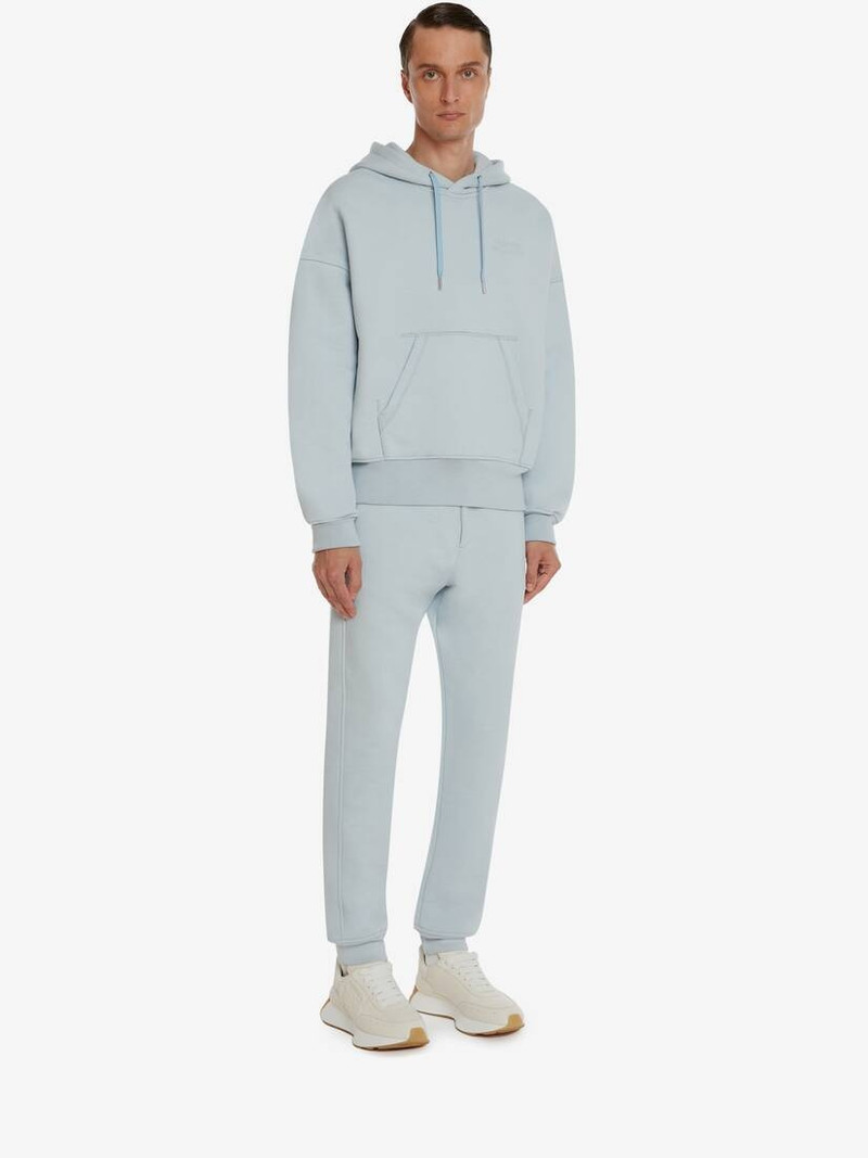 Men's McQueen Signature Joggers in Spring Blue 3
