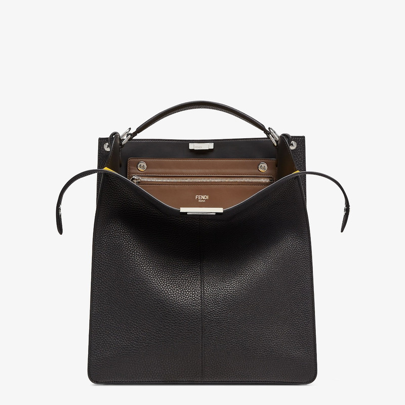 Black leather bag 1