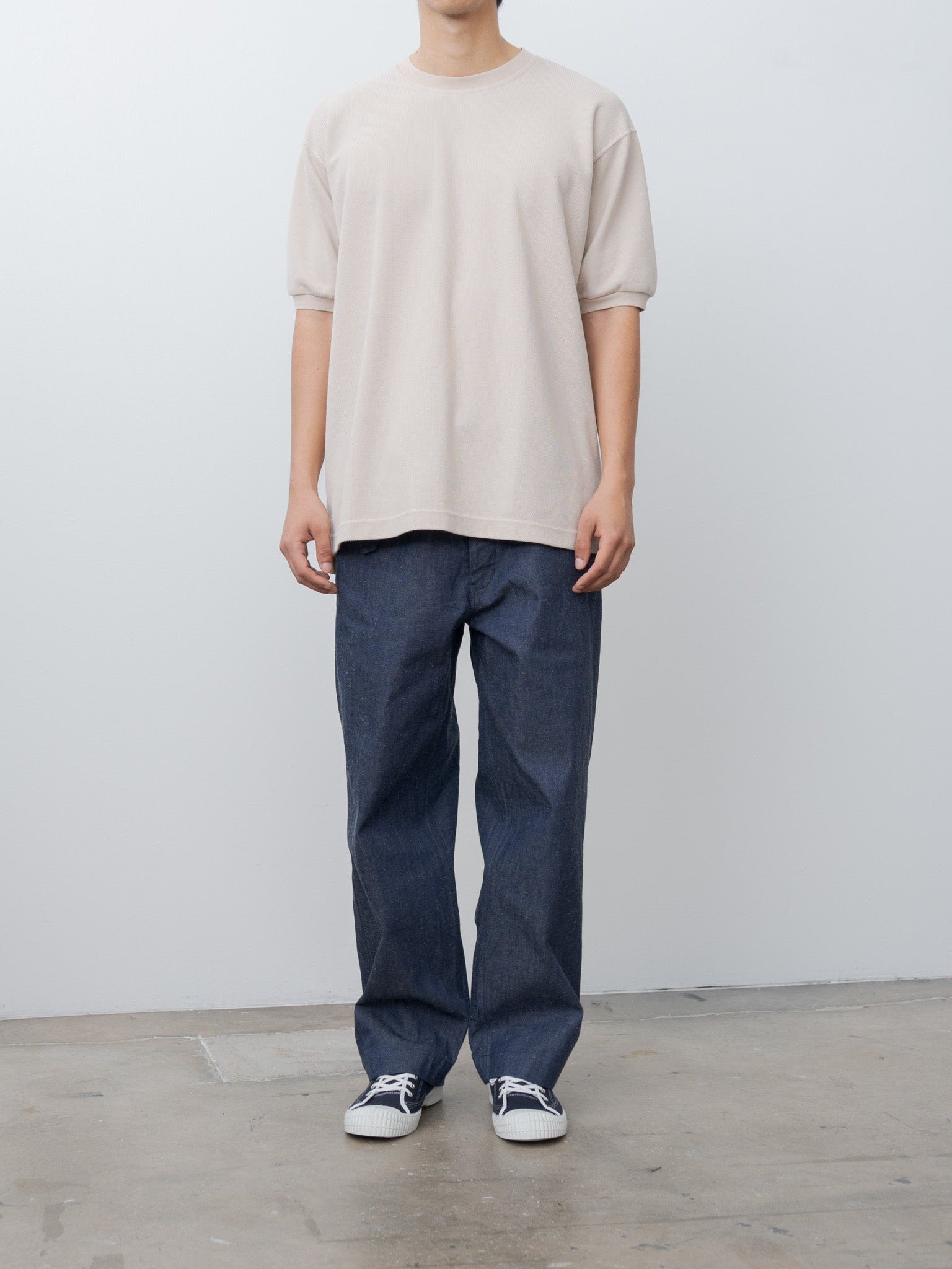900F Military Trainer - Navy/White (men's) - 3