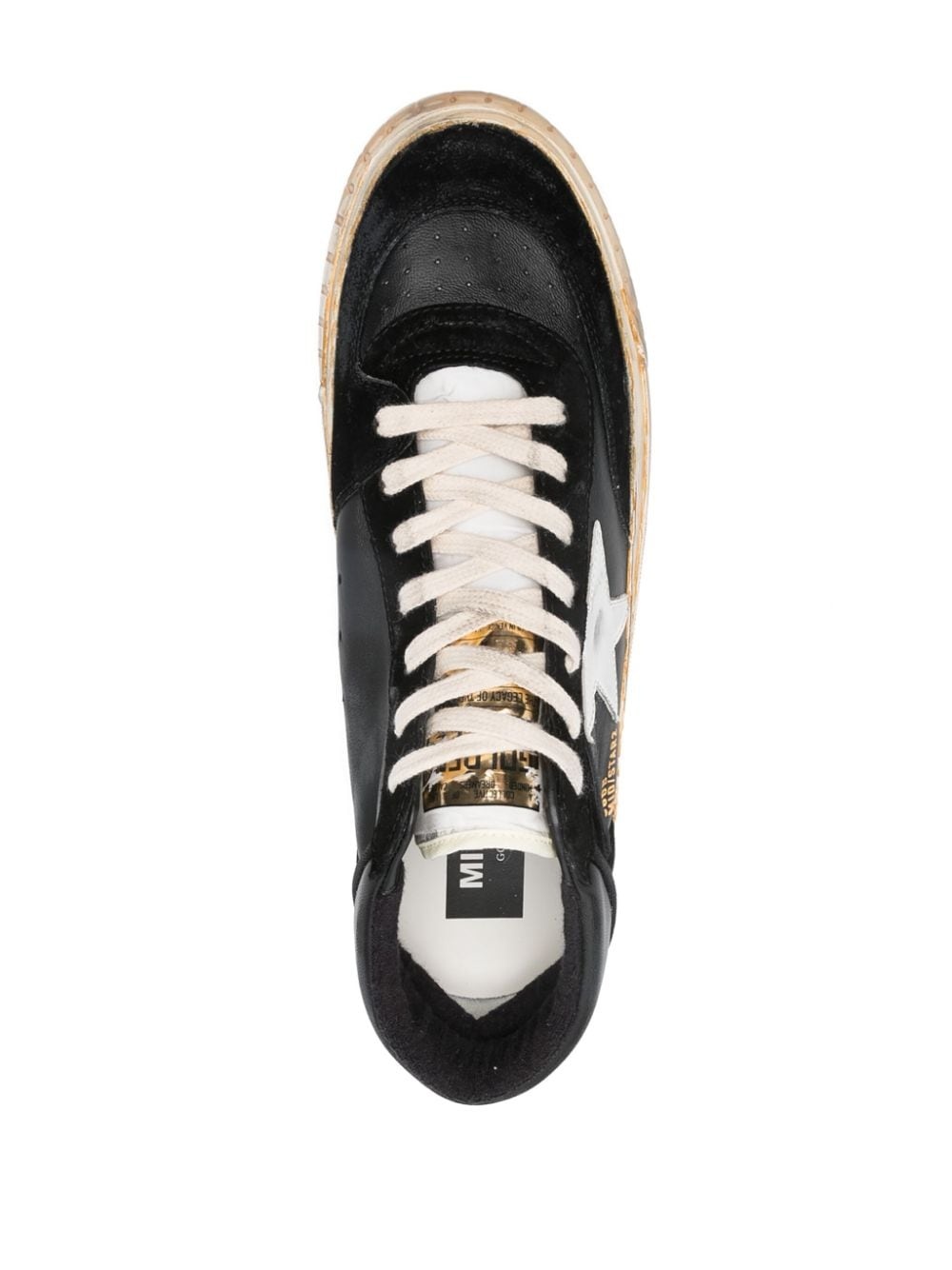 Mid-Star leather sneakers - 4