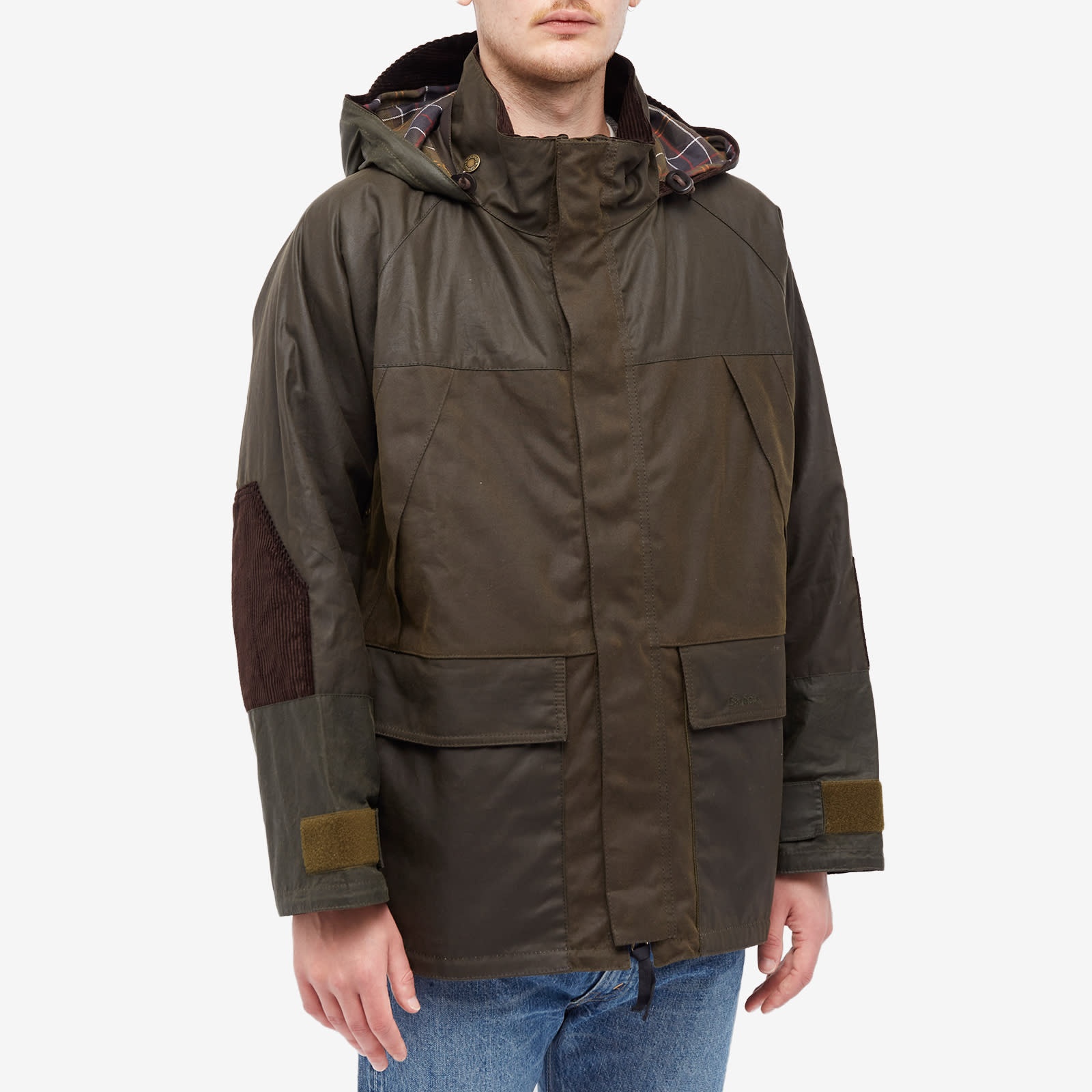 Barbour Heritage Short Field Wax Parka Jacket - 2