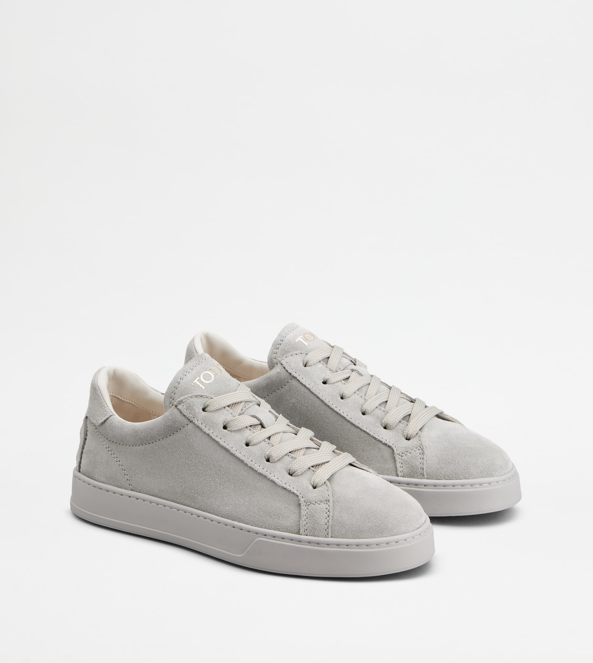 SNEAKERS IN SUEDE - GREY - 2
