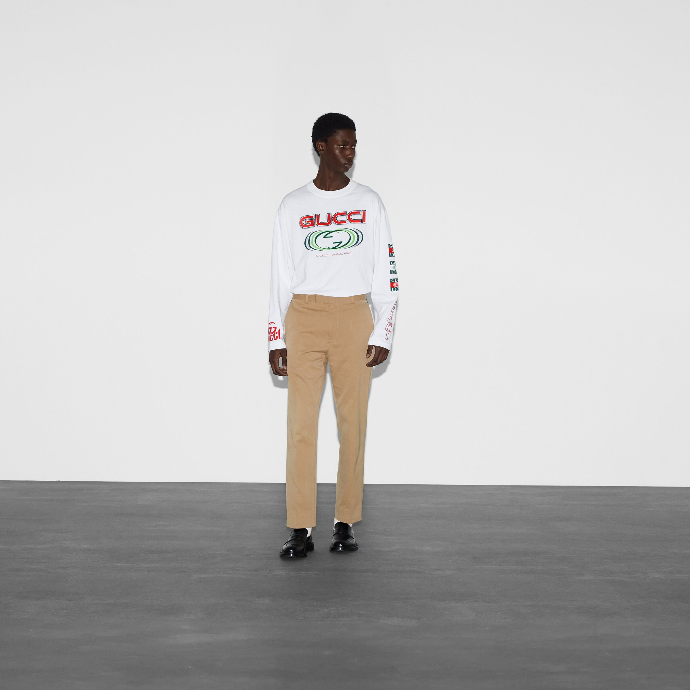 Cotton gabardine pant with Web - 2