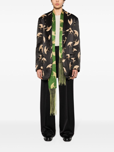 Dries Van Noten pleated tailored trousers outlook