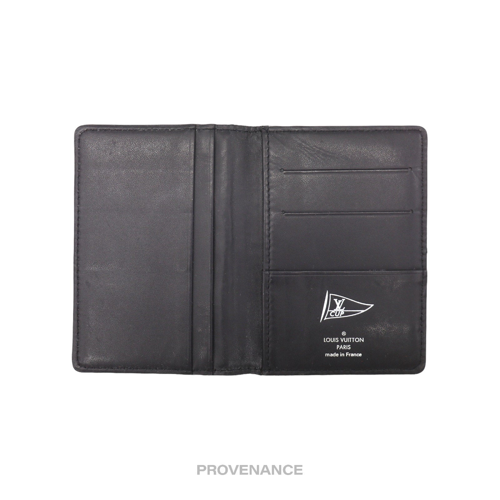 Louis Vuitton Cup Pocket Organizer Wallet - Navy Leather - 7