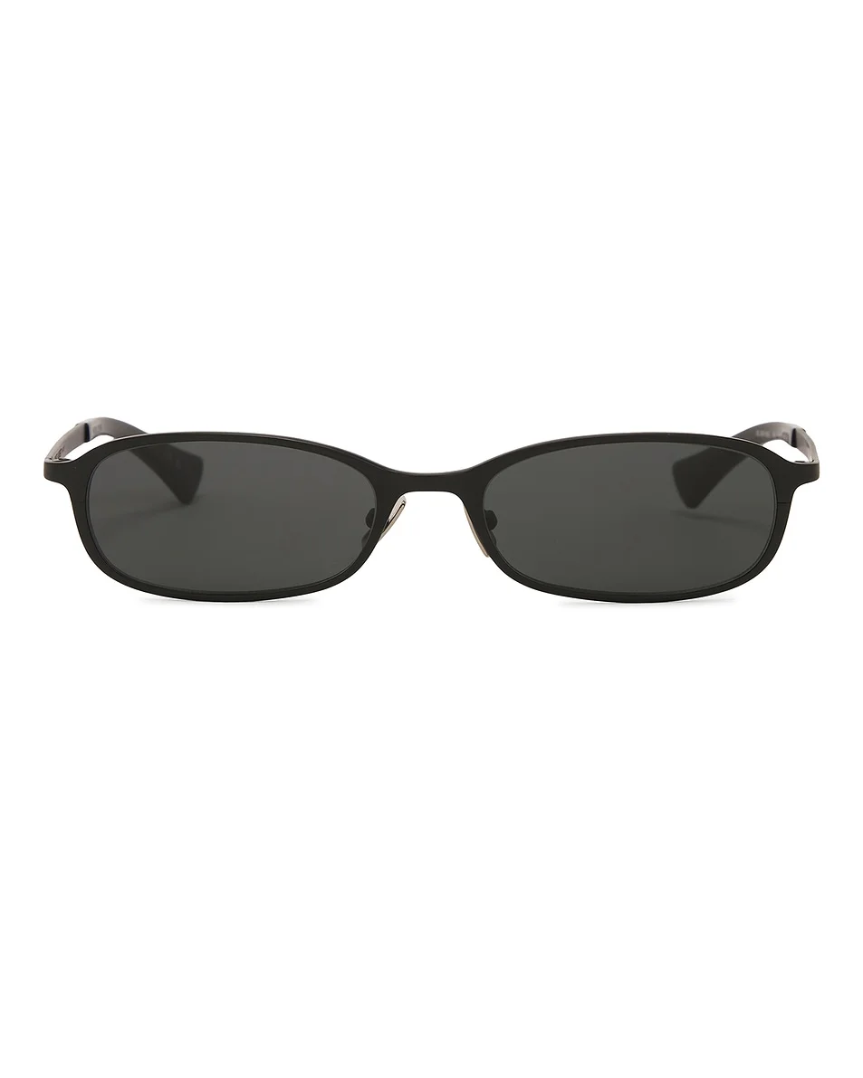 Metal Oval Sunglasses - 1