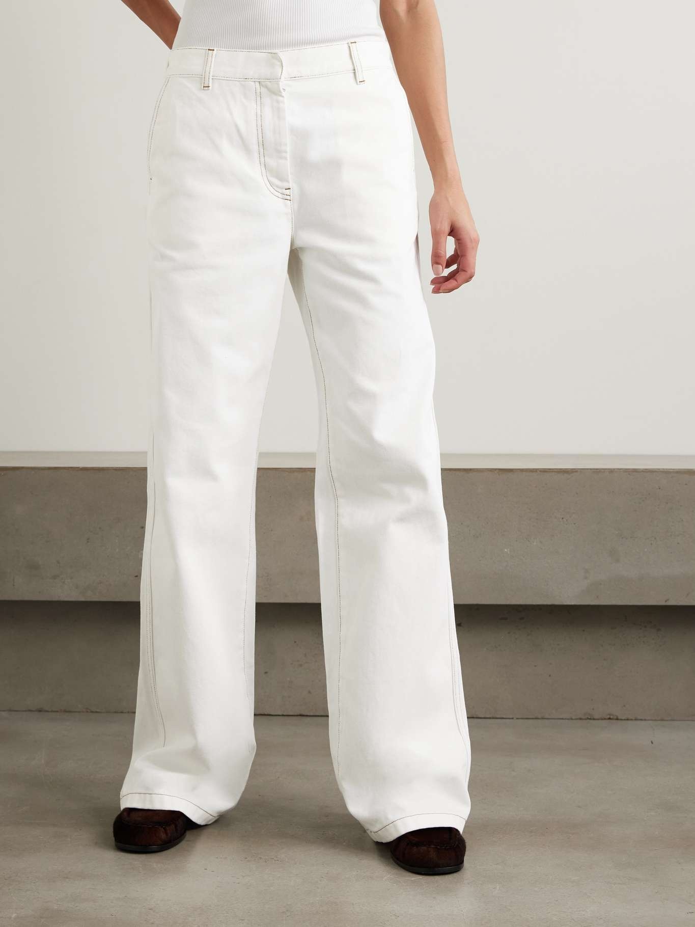 High-rise wide-leg jeans - 3