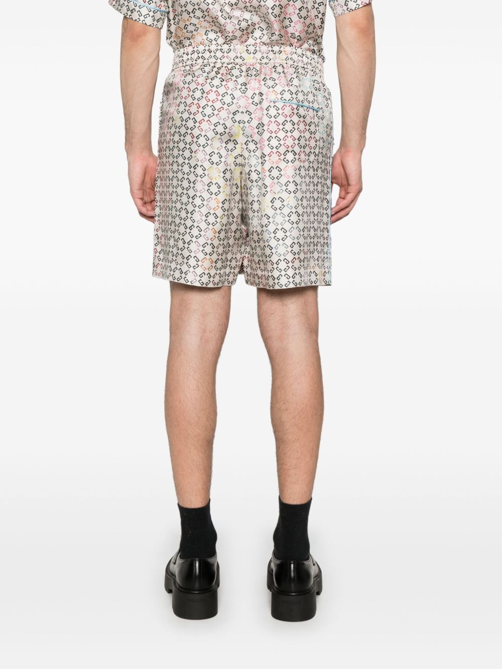 LOGO-PRINT SHORTS - 2