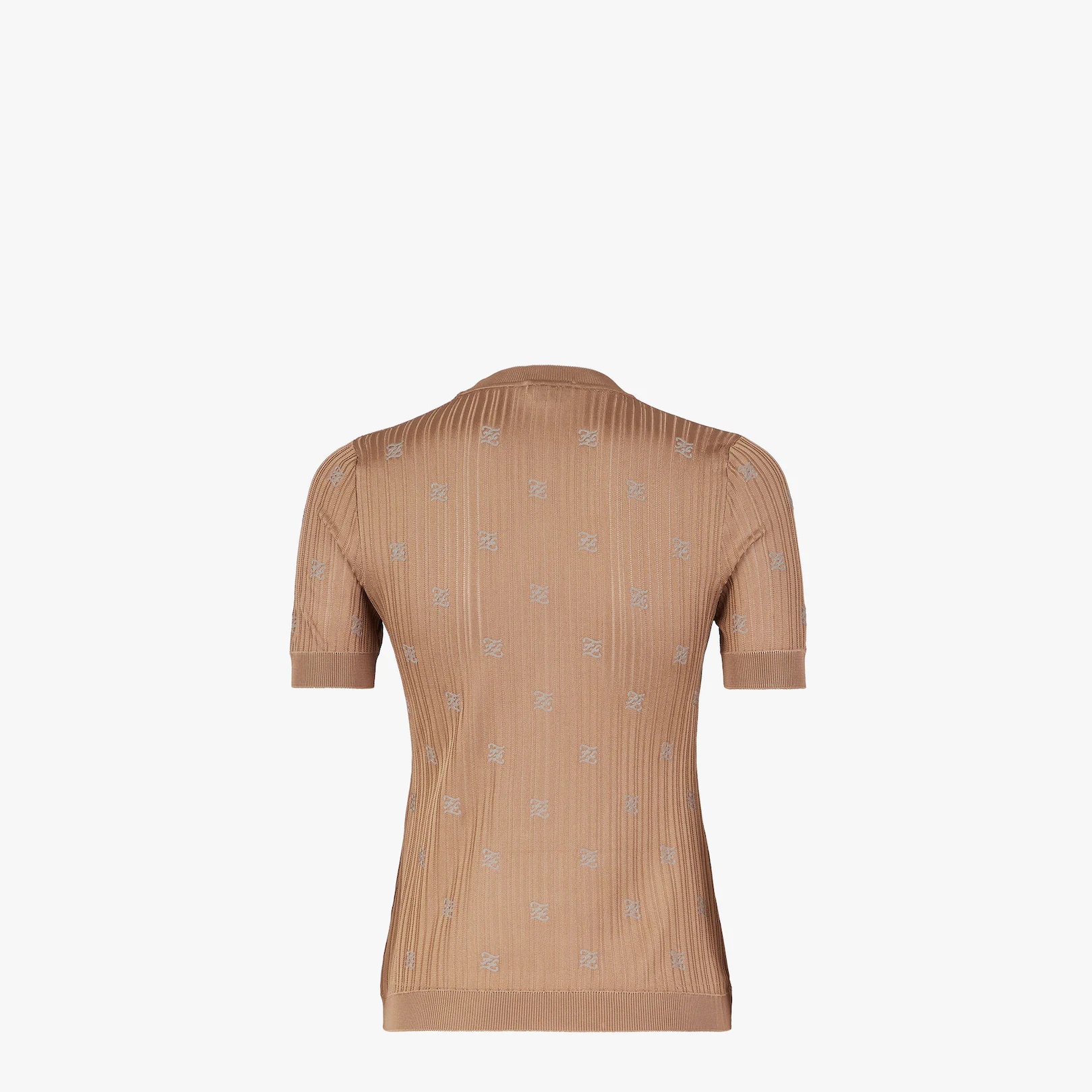 Brown viscose sweater - 2