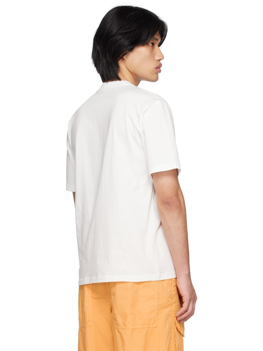 White Classic Mural T-Shirt - 3