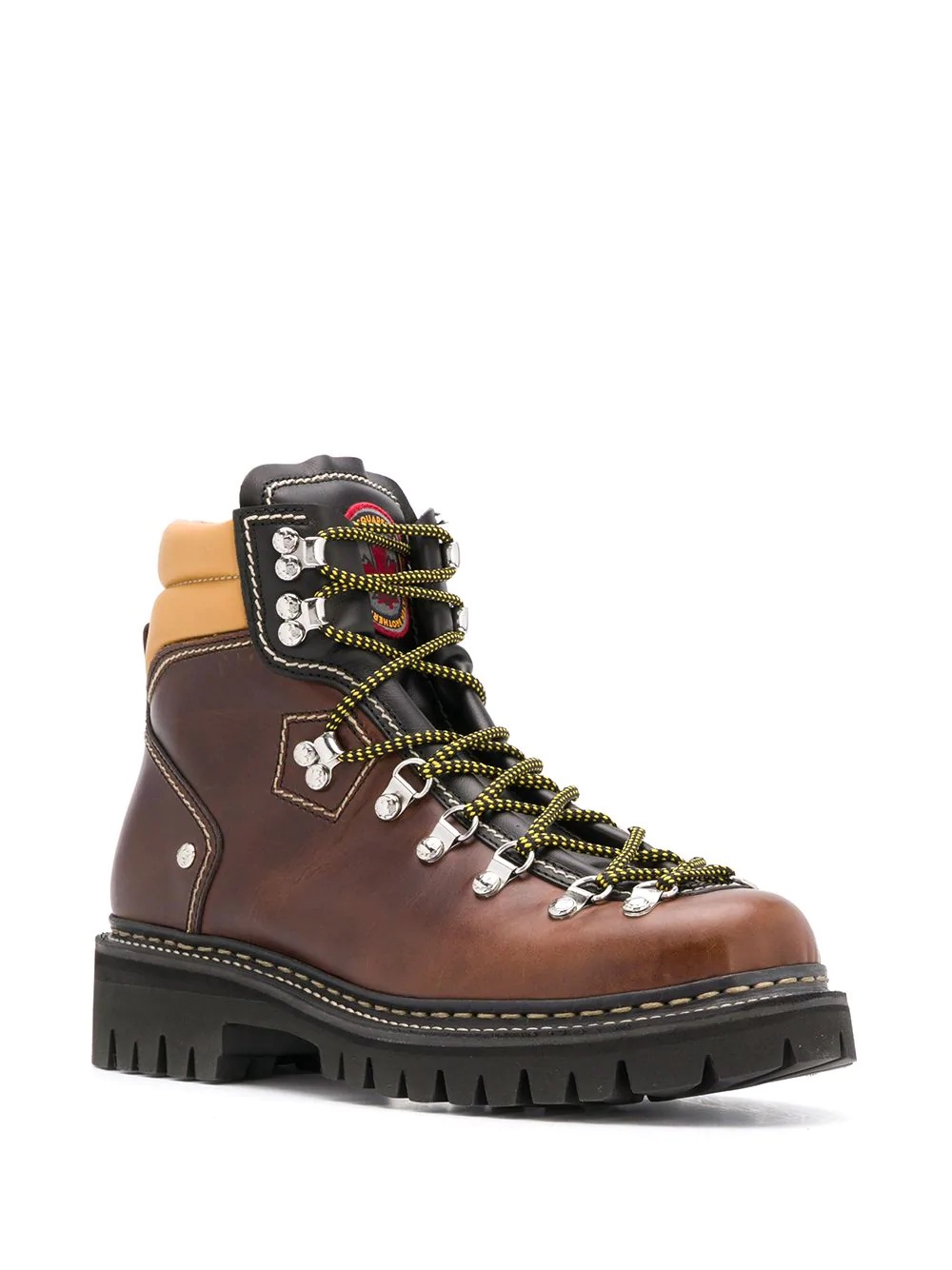 chunky sole hiking boots - 2