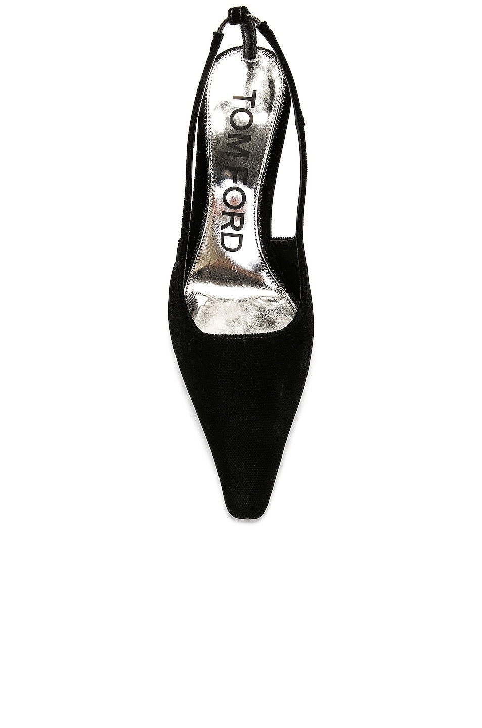 Bejeweled 105 Velvet Slingback Pump - 4