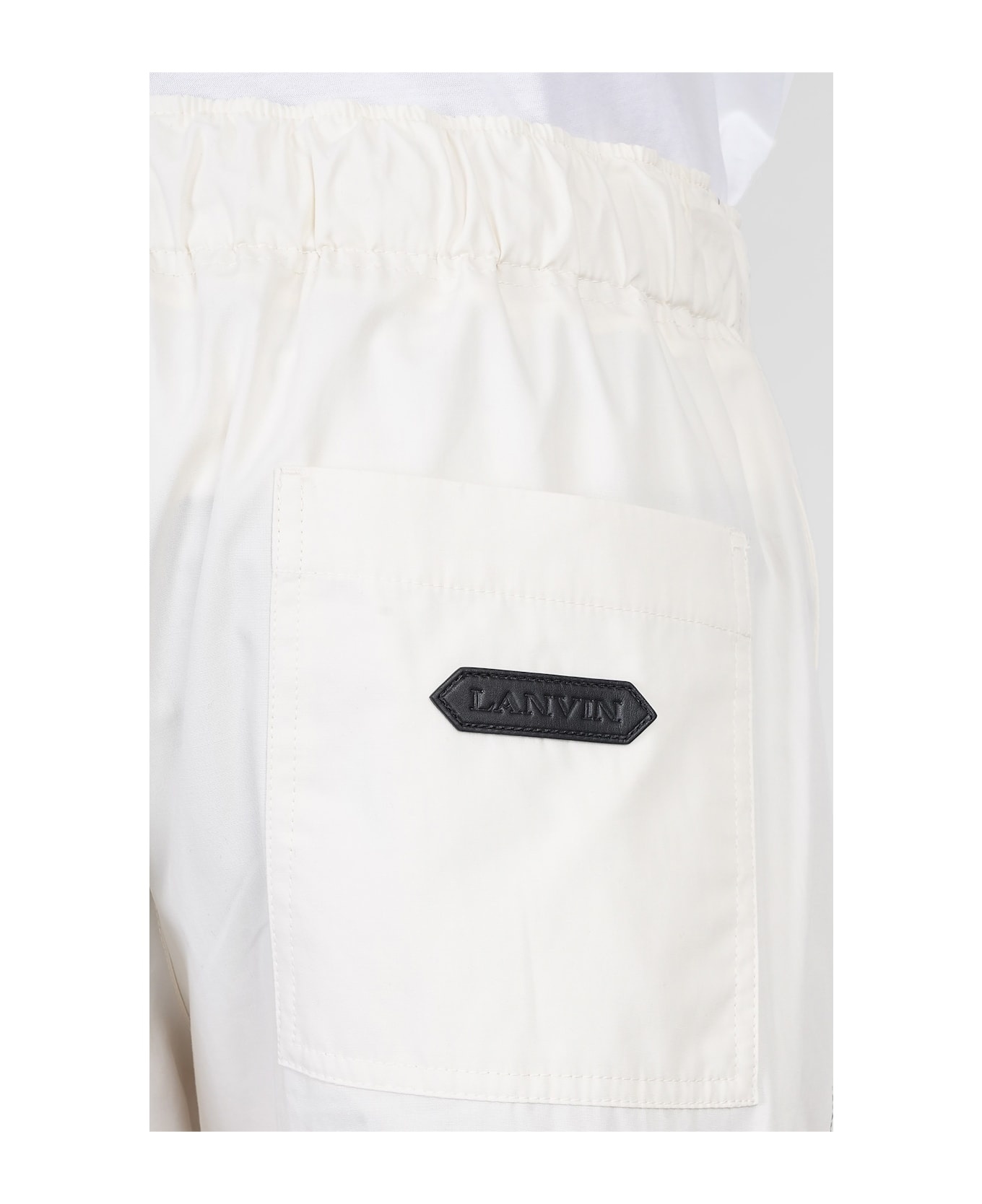 Pants In White Cotton - 5