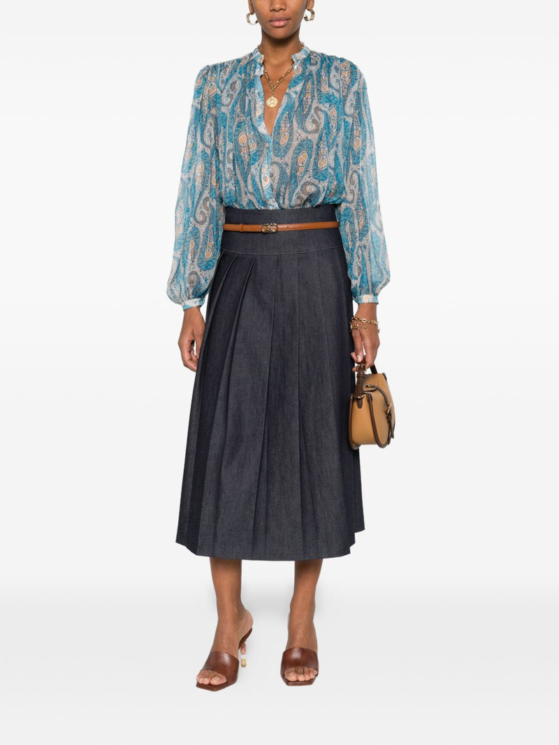 Etro Paisley Fant silk blouse outlook