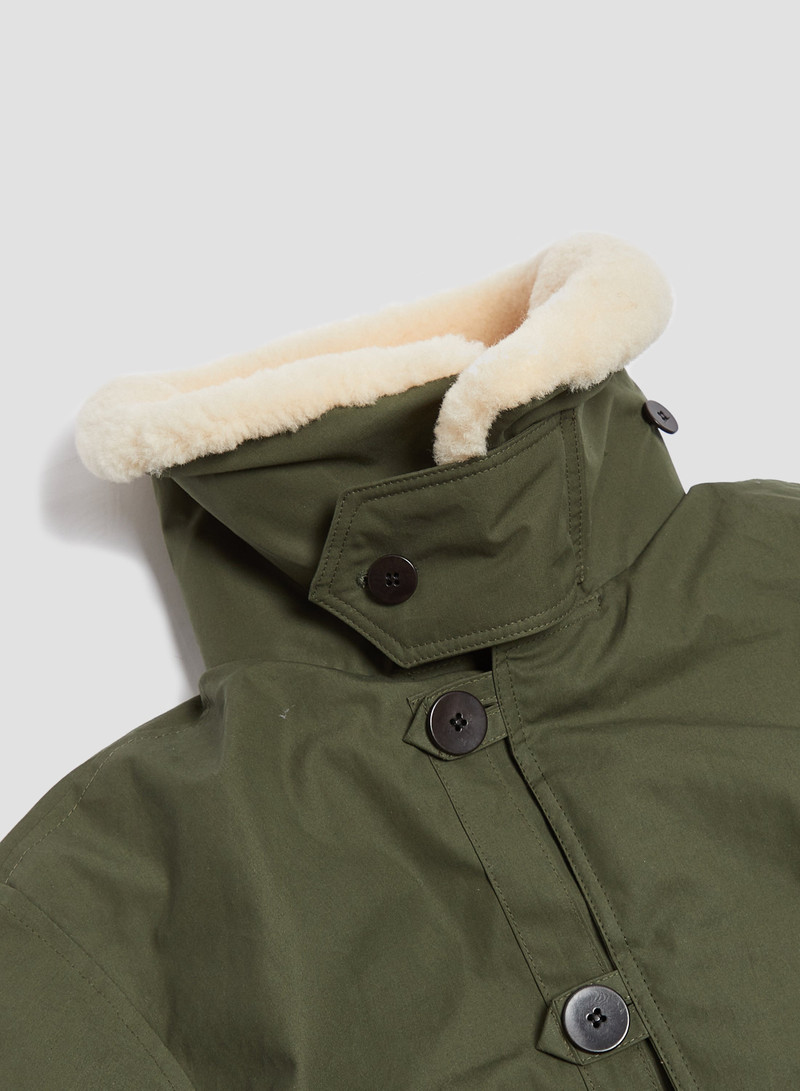 Finch Parka in Olive 8