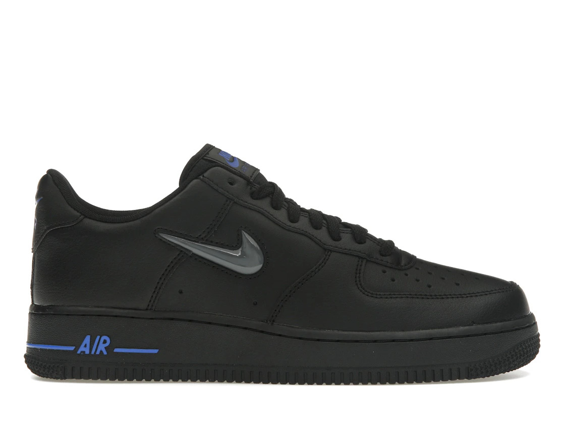Nike Air Force 1 Low Jewel Black Grey Royal - 1