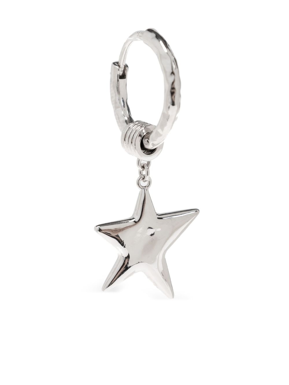 star-charm hoop earrings - 4