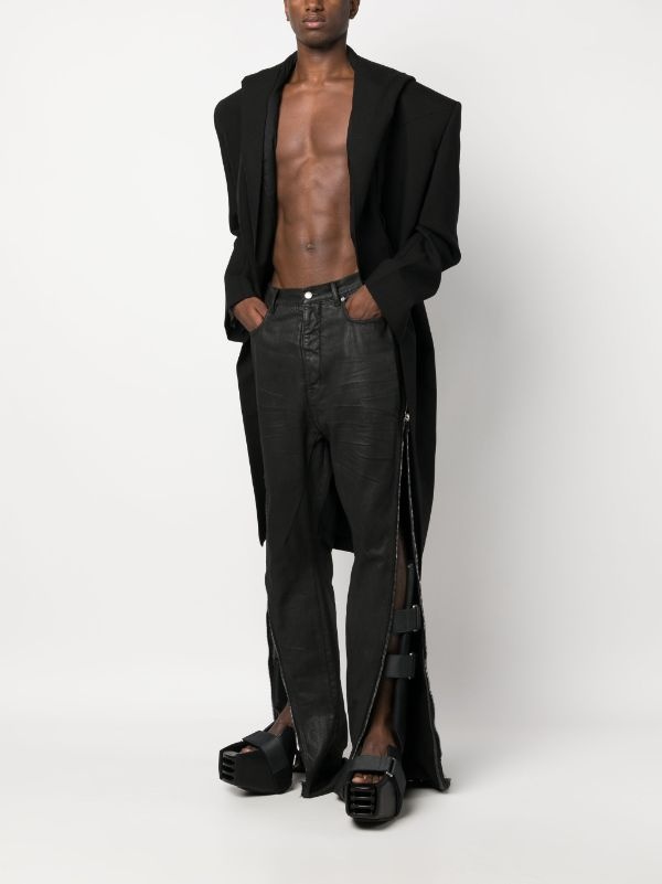 RICK OWENS Men Hooded Lido Tatlin Coat - 4