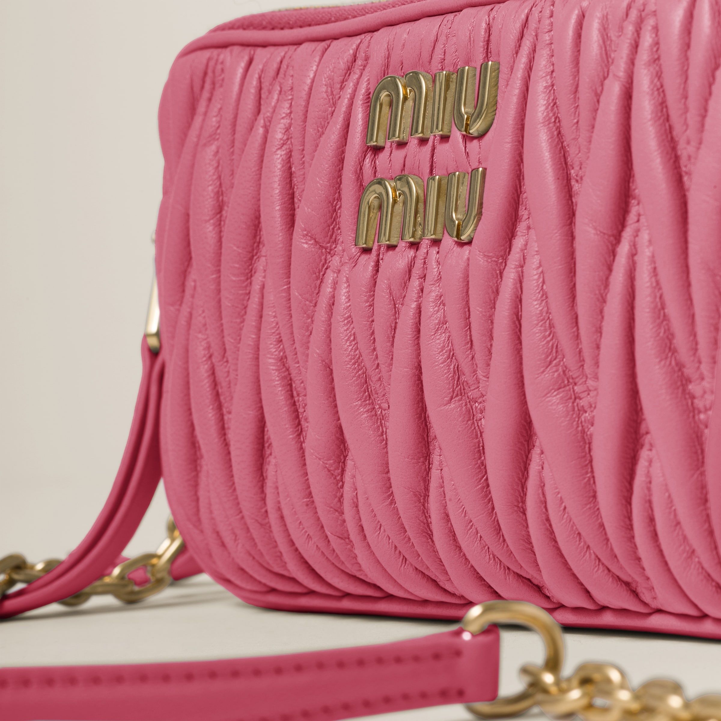 Matelassé nappa leather mini-bag - 7