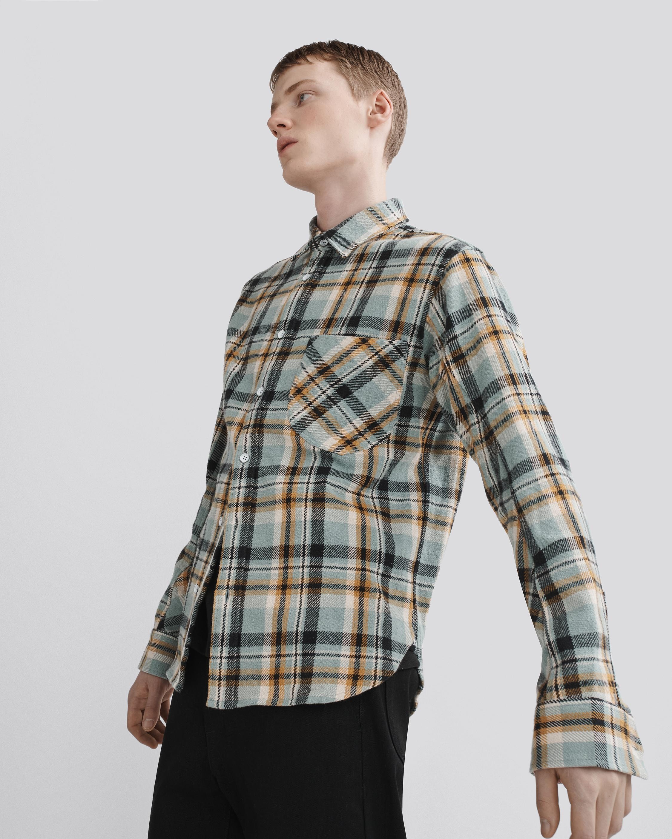 Engineered Flannel Shirt
Relaxed Fit Button Down - 6