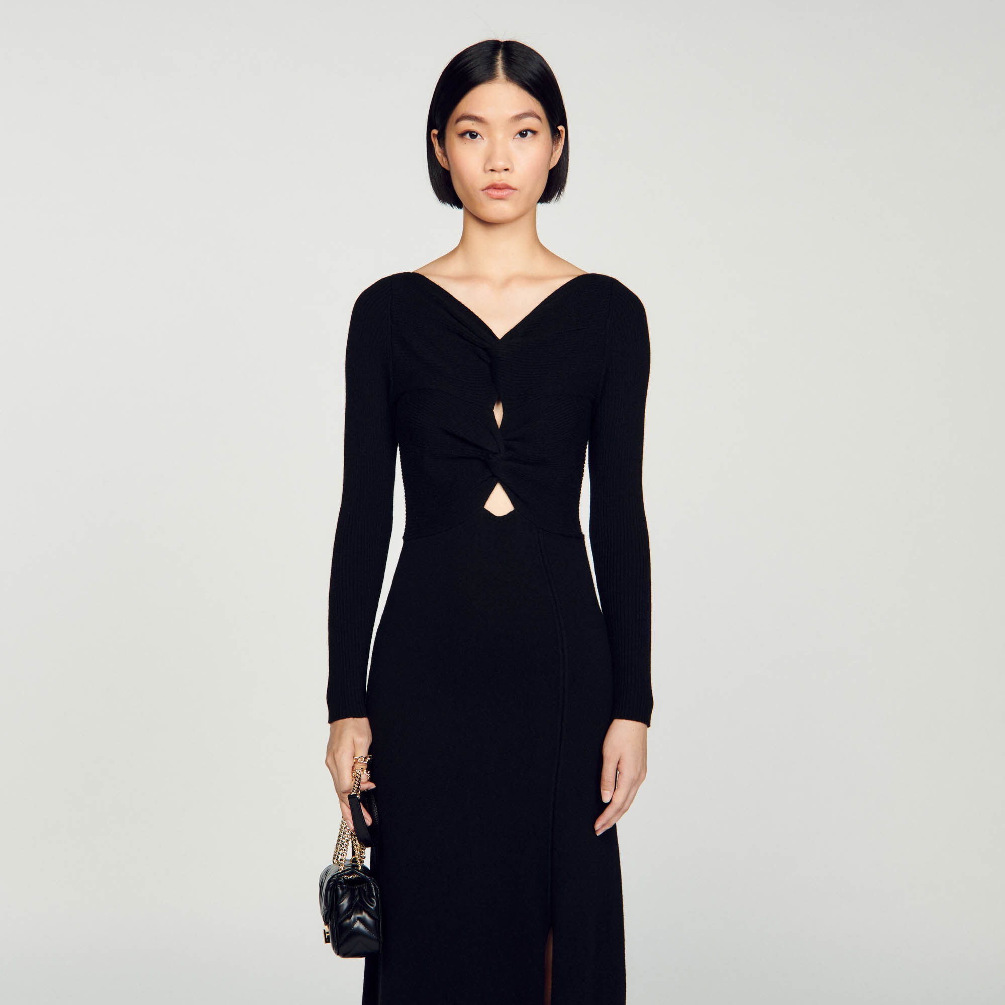 CABLE KNIT DRESS - 5