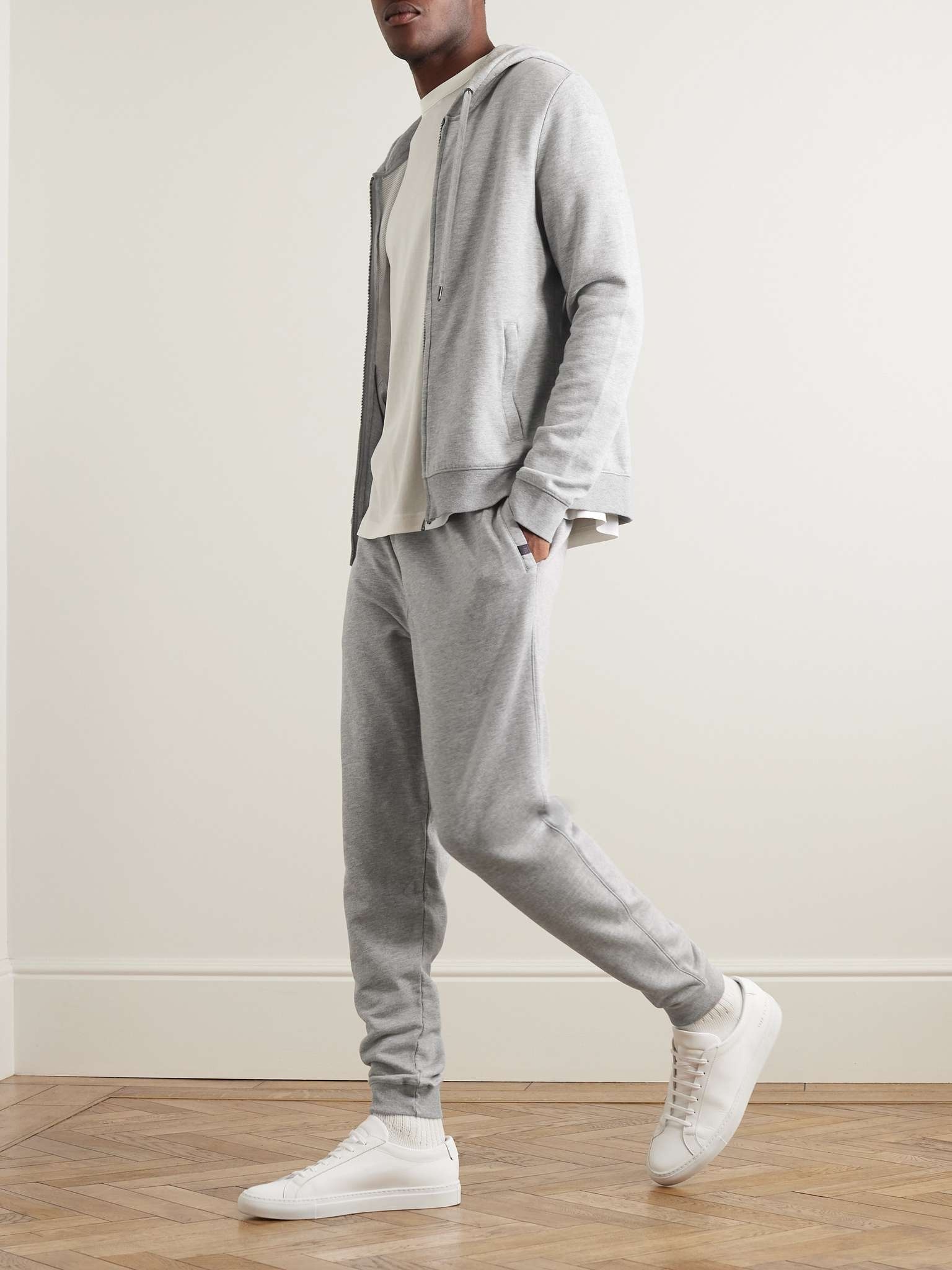 Quinn 1 Tapered Cotton and Modal-Blend Jersey Sweatpants - 2