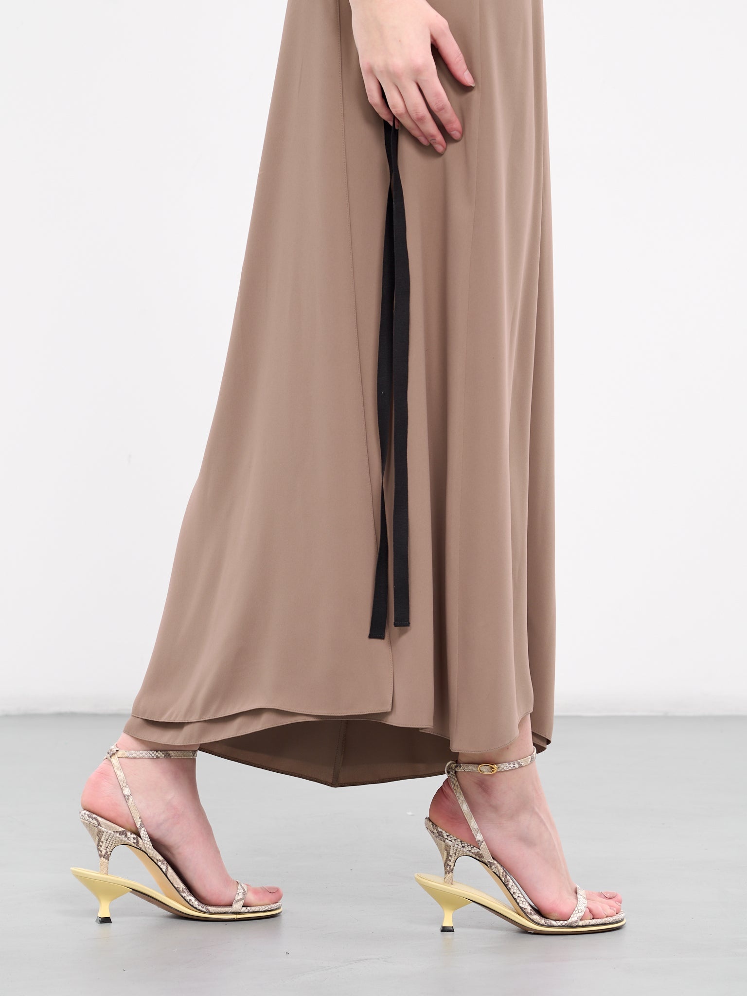 Asymmetric Maxi Dress - 4